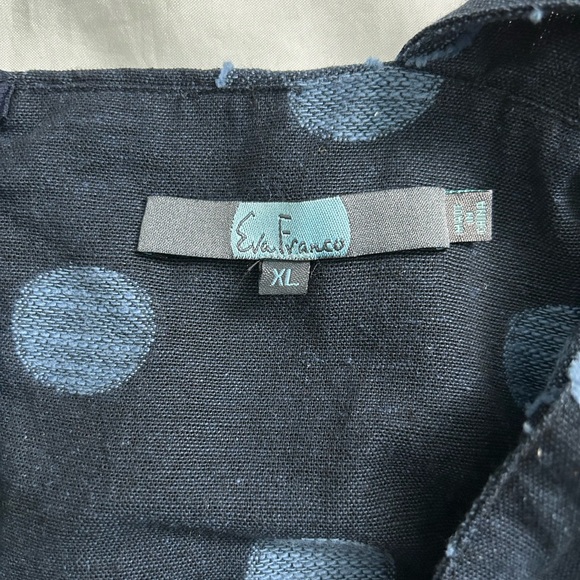 Anthropologie | Eva Franco textured polka dot jumpsuit - Picture 9 of 16